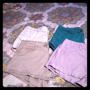 American eagle shorts size 10 lot of 4